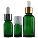 green essential oil vials green essence oil bottles vials 01.jpg